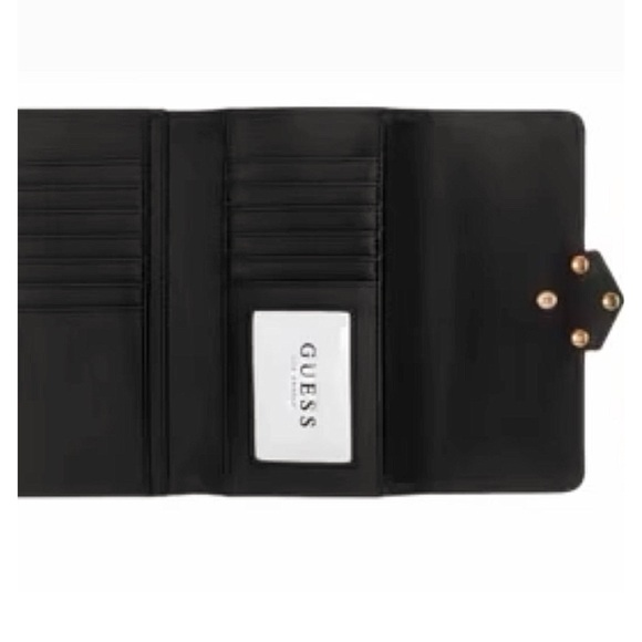 GUESS • Dorchester Signature Slim Clutch in Brown Wallet Pocketbook - Picture 3 of 4